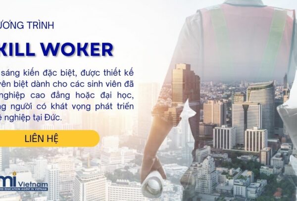 Chương trình "Skill Worker" dành cho các sinh viên đã tốt nghiệp cao đẳng hoặc đại học